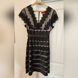 Plus size, cocktail dress, black sz18
